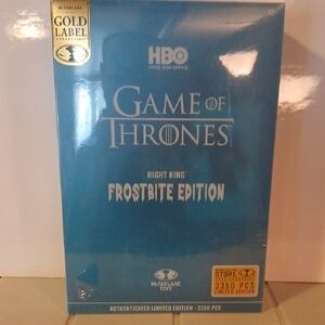 McFarlane Toys Game of Thrones Night King Frostbite Edition - Blue